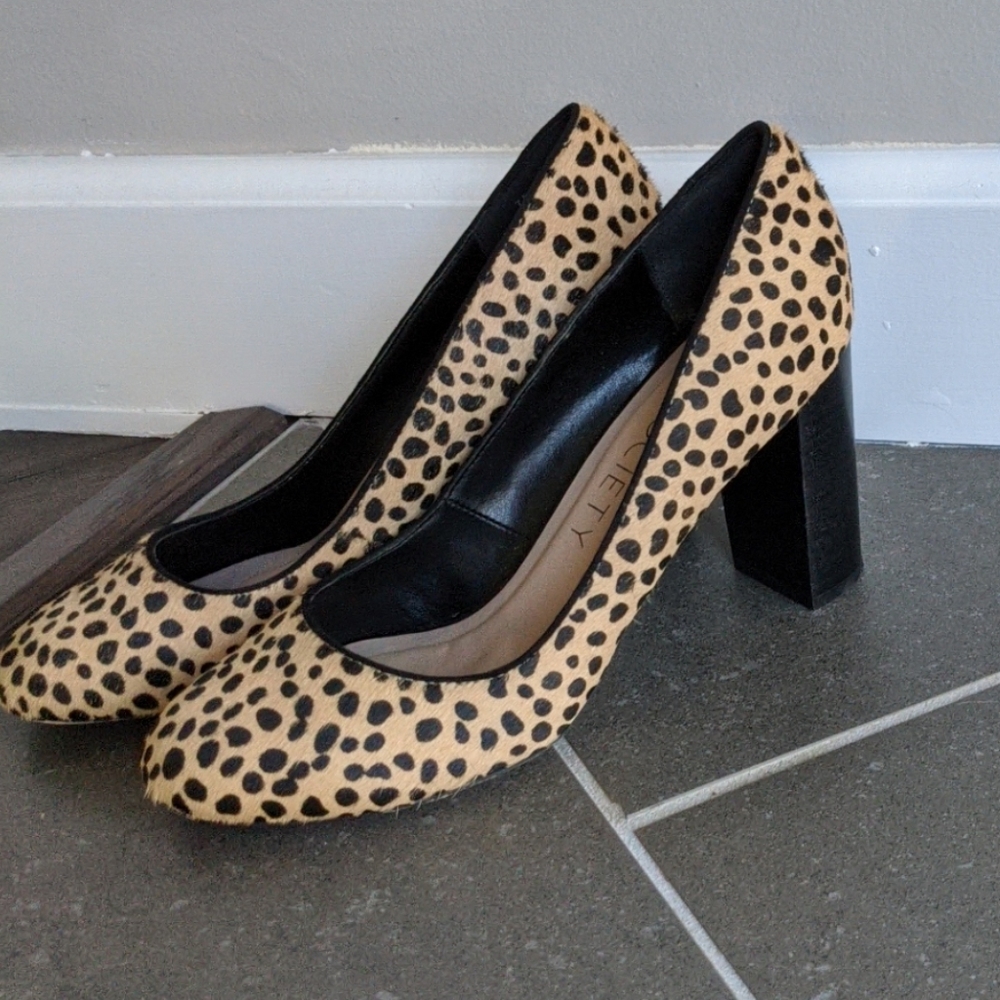 Sole Society Animal print shoes